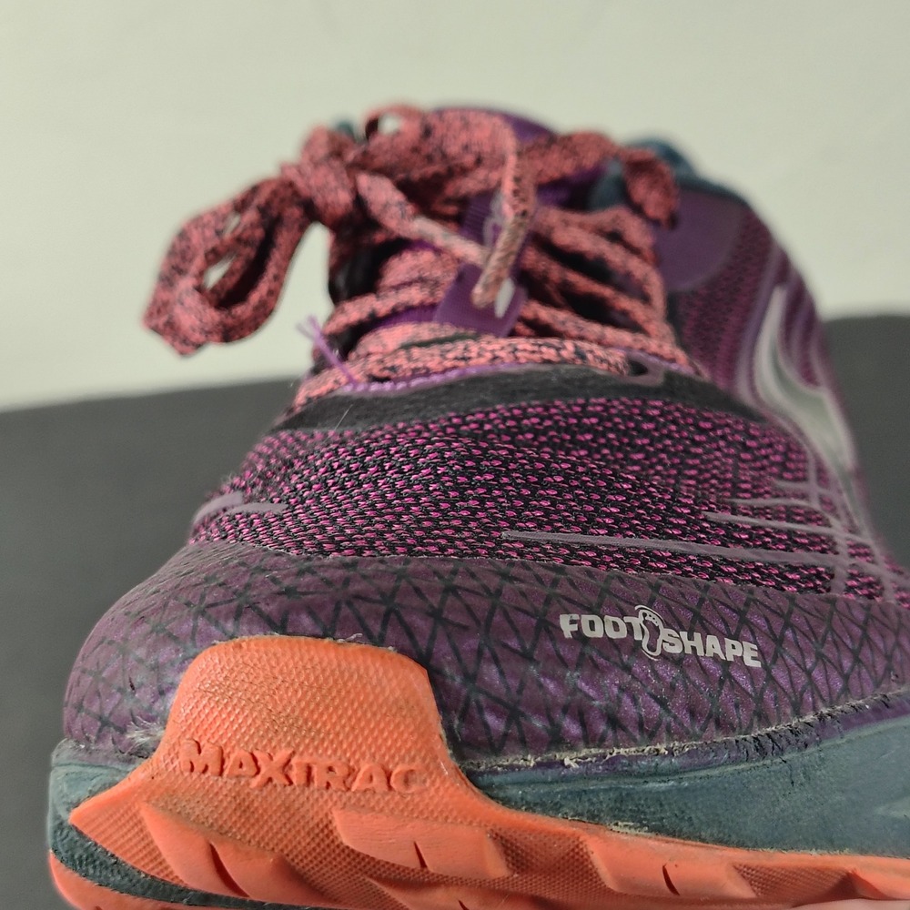 Altra Timp 2 Women Size 9.5 Purple Orange Mesh Trail Running Shoes AL0A4QTP003 - Picture 16 of 16